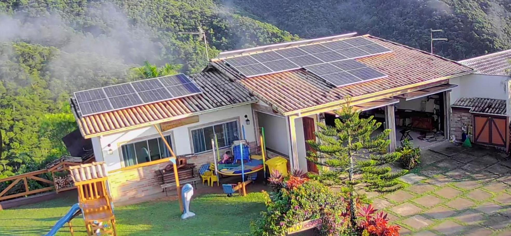 Casa Nas Montanhas Em Domingos Martins Villa Bagian luar foto